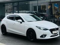 Gebraucht Mazda 3 Center-Line 165 PS (121 kW) 2014 Weiß Kleinwagen
