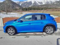 Gebraucht Peugeot 208 Allure 100 kW (136 PS) 2021 Blau Kleinwagen