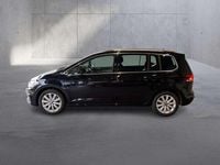 Gebraucht VW Touran Highline 150 PS (110 kW) 2024 Schwarz Van / Kleinbus