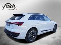 Gebraucht Audi Q8 e-tron S-Line 300 kW (408 PS) 2024 Weiss  metallic SUV