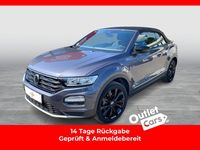Gebraucht VW T-Roc Cabriolet Style 110 PS (80 kW) 2021 Grau Cabrio