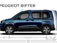gebraucht Peugeot Rifter Allure VAN Diesel 100PS