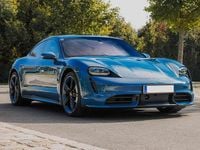Gebraucht Porsche Taycan Turbo 459 kW (625 PS) 2021 Blau Limousine