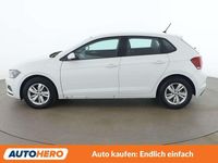 Gebraucht VW Polo Comfortline 95 PS (69 kW) 2019 Weiß Kleinwagen