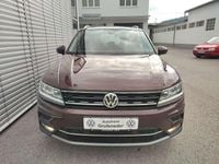 Gebraucht VW Tiguan Highline 150 PS (110 kW) 2018 Dunkelrot  metallic SUV