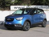 Gebraucht Opel Crossland X Edition 110 PS (80 kW) 2018 Blau SUV