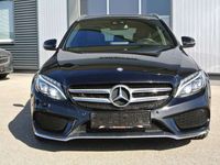 gebraucht Mercedes C300 Touring Aut. ** AMG-Paket ** LED-SW * AHK * LEDER *Burmester *