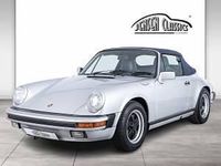 Gebraucht Porsche 911 Carrera Cabriolet 217 PS (159 kW) 1987 Silber Cabrio