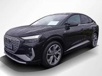 Gebraucht Audi Q4 Sportback e-tron S-Line 125 kW (170 PS) 2022 Schwarz SUV
