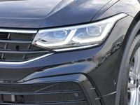 Gebraucht VW Tiguan R-line 150 PS (110 kW) 2021 Schwarz  metallicperleffektno SUV