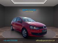 Gebraucht VW Polo Comfortline 69 PS (50 kW) 2009 Rot Kleinwagen