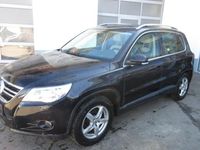 Gebraucht VW Tiguan 140 PS (102 kW) 2010 Schwarz  metallicperleffektno SUV