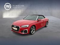 Gebraucht Audi A5 S-Line 204 PS (150 kW) 2024 Mittelrot  metallic Cabrio
