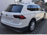 Gebraucht VW Tiguan Allspace Highline 150 PS (110 kW) 2018 Weiß SUV