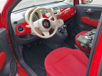 Gebraucht Fiat 500 Lounge 69 PS (50 kW) 2010 Rot Limousine