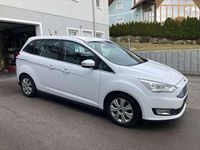 Gebraucht Ford Grand C-Max Titanium 120 PS (88 kW) 2019 Weiß Van / Kleinbus