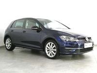 Gebraucht VW Golf VII IQ Drive 116 PS (85 kW) 2019 Blau Limousine