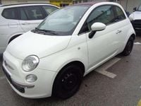 Gebraucht Fiat 500 Lounge 69 PS (50 kW) 2010 Weiß Cabrio