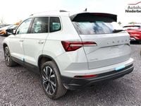 gebraucht Skoda Karoq Selection TSI 150 DSG Pano AHK NavC SideA Leder ACC