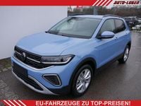 Neu VW T-Cross Life 2025 Caribbean blue metallic SUV