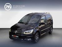 Gebraucht VW Caddy Highline 150 PS (110 kW) 2016 Schwarz  metallicperleffektno Van / Kleinbus