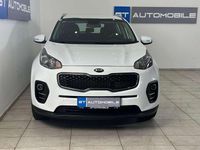 gebraucht Kia Sportage 2.0 CRDi Silber 4WD // NAVI KAMERA SHZ