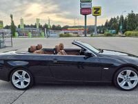 Gebraucht BMW 325 Cabriolet Performance 218 PS (160 kW) 2010 Schwarz Cabrio
