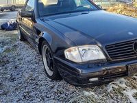 Gebraucht Mercedes SL320 231 PS (169 kW) 1998 Schwarz Cabrio