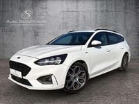 Gebraucht Ford Focus ST-Line 125 PS (91 kW) 2018 Weiß Kombi