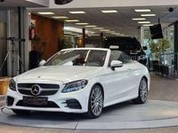 gebraucht Mercedes C220 d Cabrio AMG-Paket Aut. *Rotem Akkustik-Verdeck*