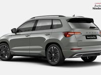 gebraucht Skoda Karoq Sportline DSG 4x4 Sportl AHK Matrix Nav 360° Family