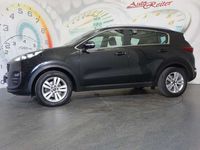 gebraucht Kia Sportage 1,7 CRDI ISG Silber *NAVI, SITZHEIZUNG, TEMPOMAT*