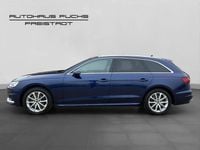 Gebraucht Audi A4 Advanced 163 PS (119 kW) 2021 Mittelblau  metallic Kombi