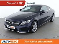 Gebraucht Mercedes C220 AMG line 170 PS (125 kW) 2018 Blau Coupé