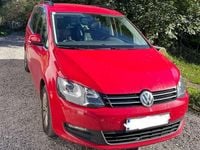 Gebraucht VW Sharan Comfortline 150 PS (110 kW) 2018 Rot Van / Kleinbus