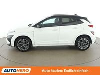 Gebraucht Hyundai Kona N Line 120 PS (88 kW) 2021 Weiß SUV