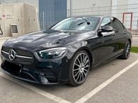 Gebraucht Mercedes E220 AMG line 200 PS (147 kW) 2022 Schwarz Limousine