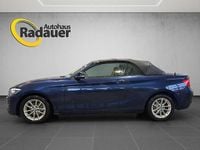 Gebraucht BMW 218 Advantage 150 PS (110 kW) 2018 Blau Cabrio