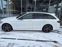 Gebraucht Mercedes C220 AMG line 194 PS (142 kW) 2019 Weiß Kombi