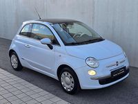 gebraucht Fiat 500 Lounge *Panorama *PDC *Baby Blau