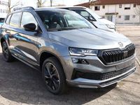 gebraucht Skoda Karoq TSI 150 DSG Sportl Matrix ACC EHK VirC Kam