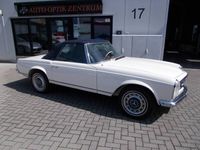 Gebraucht Mercedes SL280 170 PS (125 kW) 1970 Weiß Cabrio