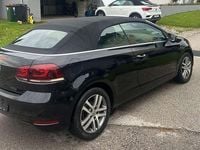 Gebraucht VW Golf 105 PS (77 kW) 2011 Schwarz Cabrio