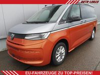 Neu VW California Beach 2025 Monosilber metallic / energetic orange metallic Van