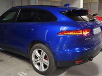 Gebraucht Jaguar F-Pace Portfolio 241 PS (177 kW) 2017 Blau SUV