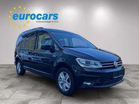 Gebraucht VW Caddy Maxi Comfortline 150 PS (110 kW) 2018 Schwarz Van / Kleinbus