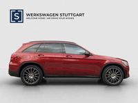gebraucht Mercedes GLC300e GLC 3004M AMG Night AHK Dis MLed Bur AirBody