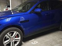 Gebraucht Jaguar F-Pace Portfolio 241 PS (177 kW) 2017 Blau SUV