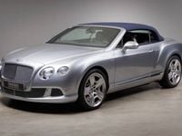 Gebraucht Bentley Continental GT Convertible 575 PS (422 kW) 2014 Silber Cabrio