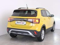 Neu VW T-Cross Life 95 PS (69 kW) 2025 Mittelgelb  metallic SUV